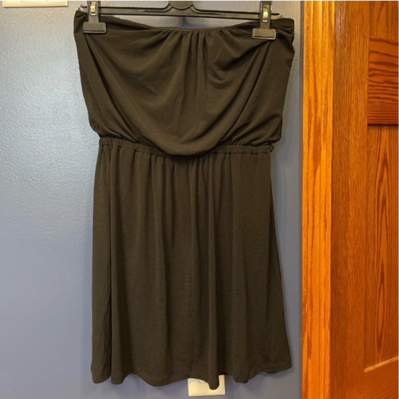 Three Pink Hearts Strapless Dress - Picture 1 of 3